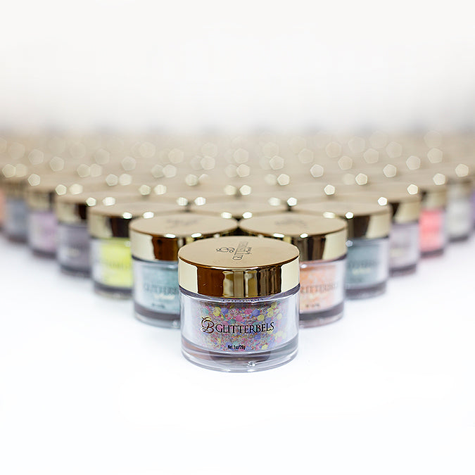 Chrome Powders vs Glitter Powders
