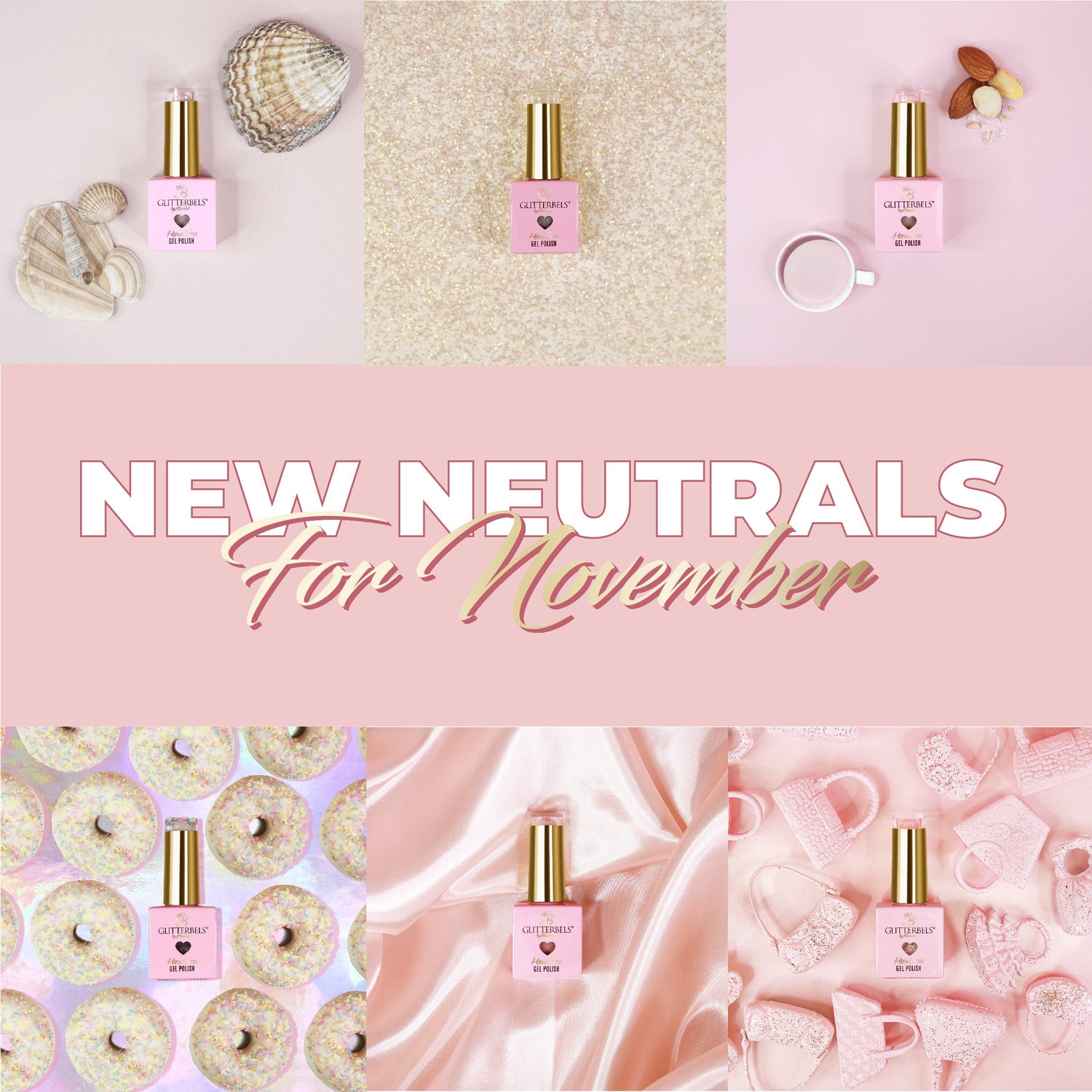 24 Gorgeous New Hema Free Gels just in time for a Neutral November