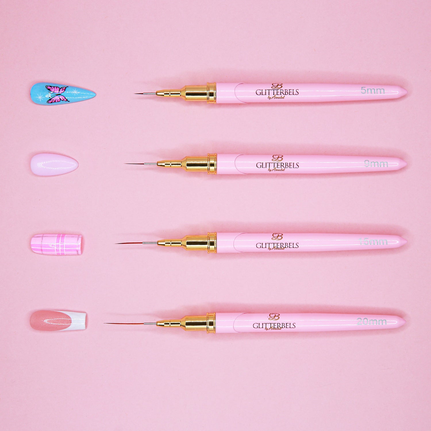A Guide to Our New Nail Art Liner Brushes