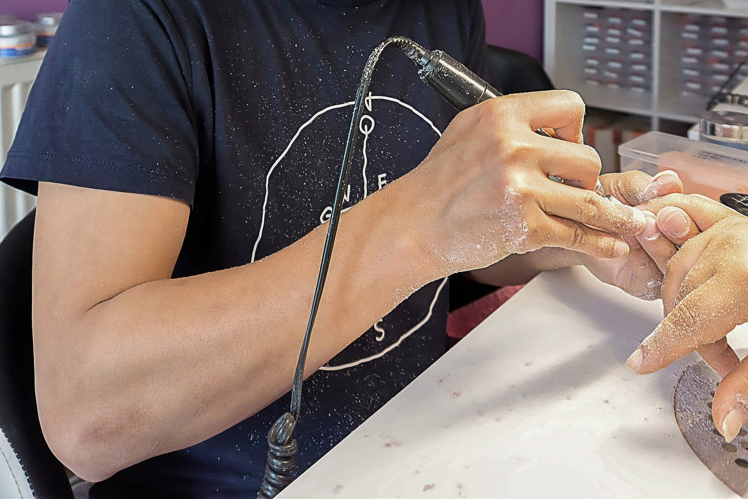 how to use nail forms with builder gel