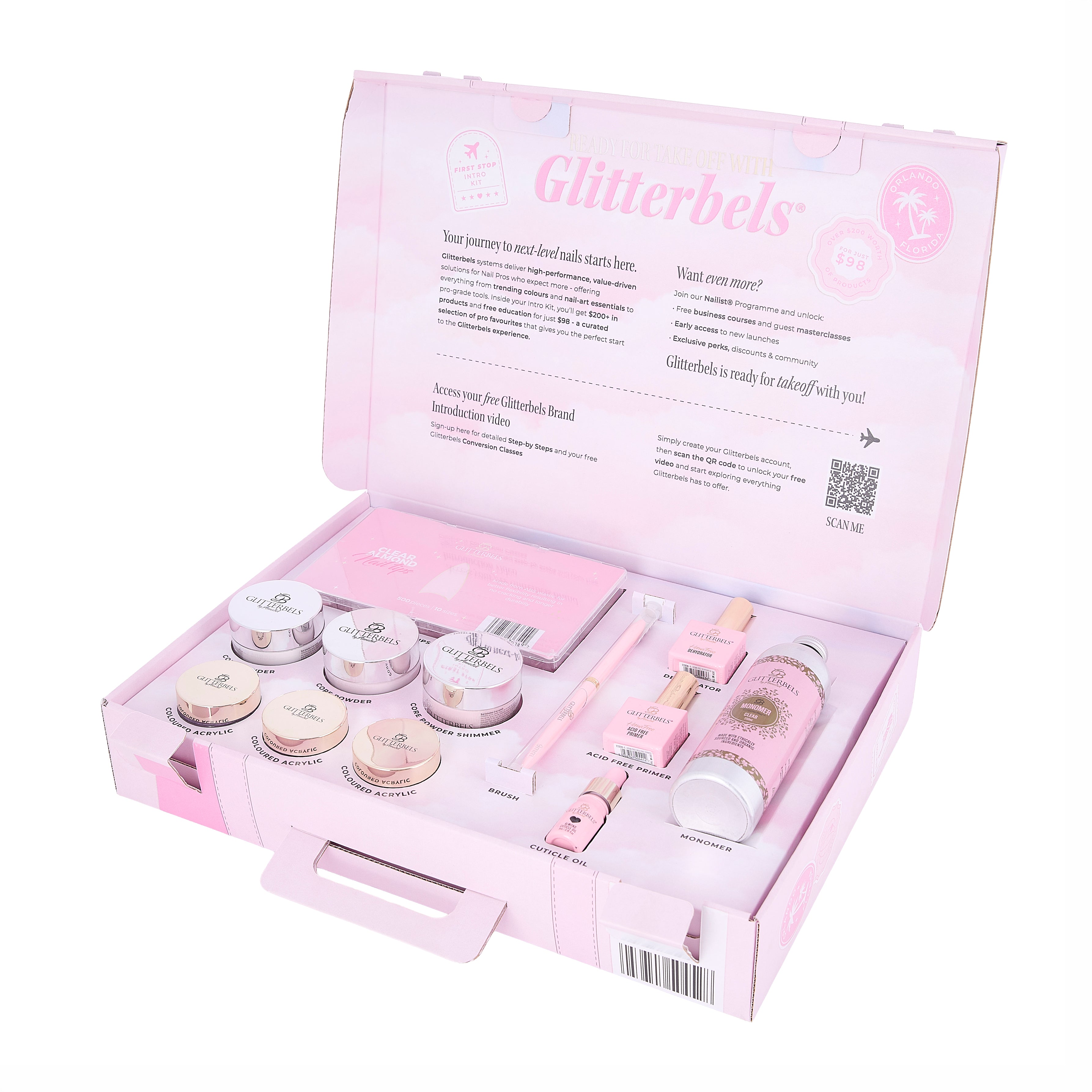 Acrylic Suitcase Kit