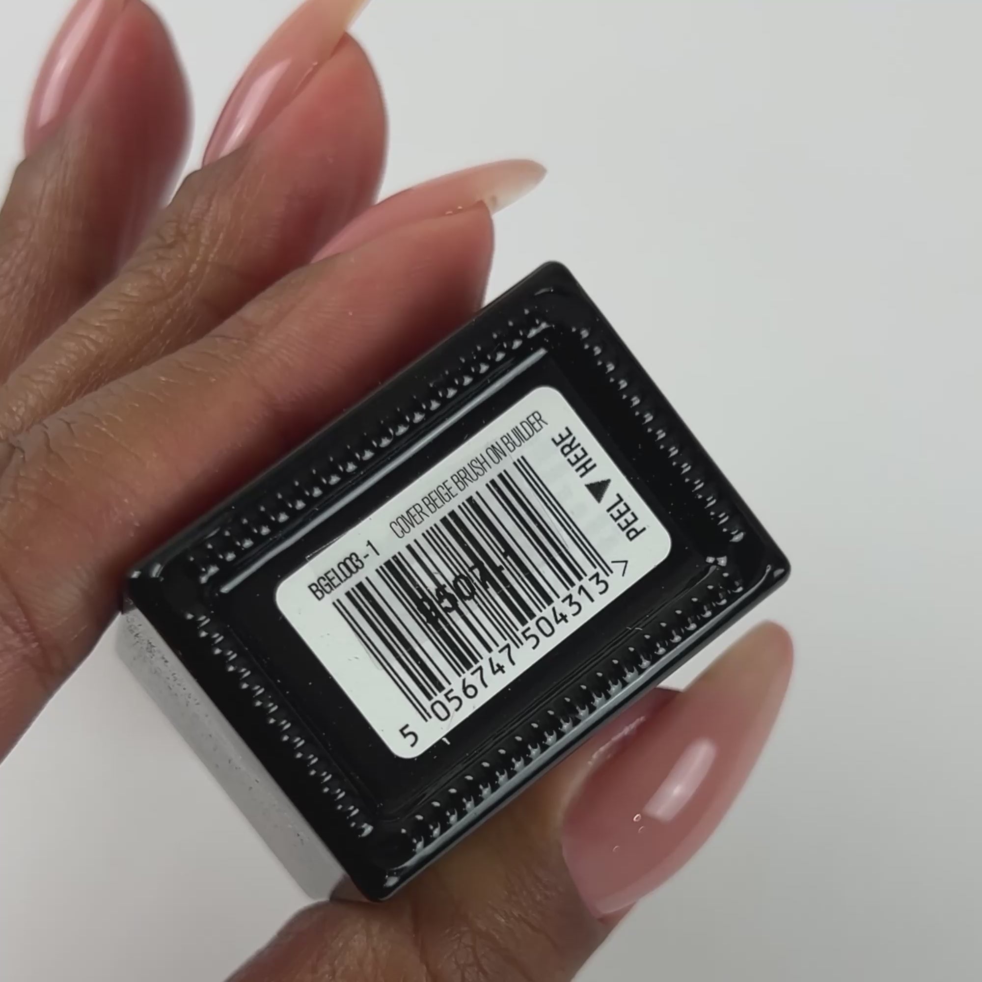 Load video: Brush On Builder Gel Cover Beige