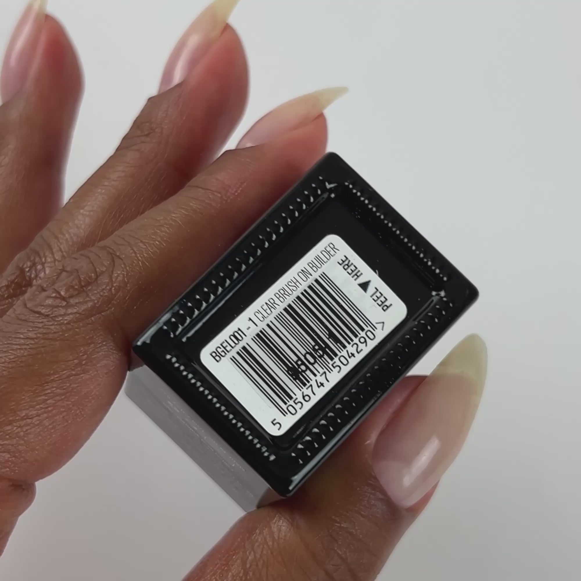 Load video: Brush On Builder Gel Clear